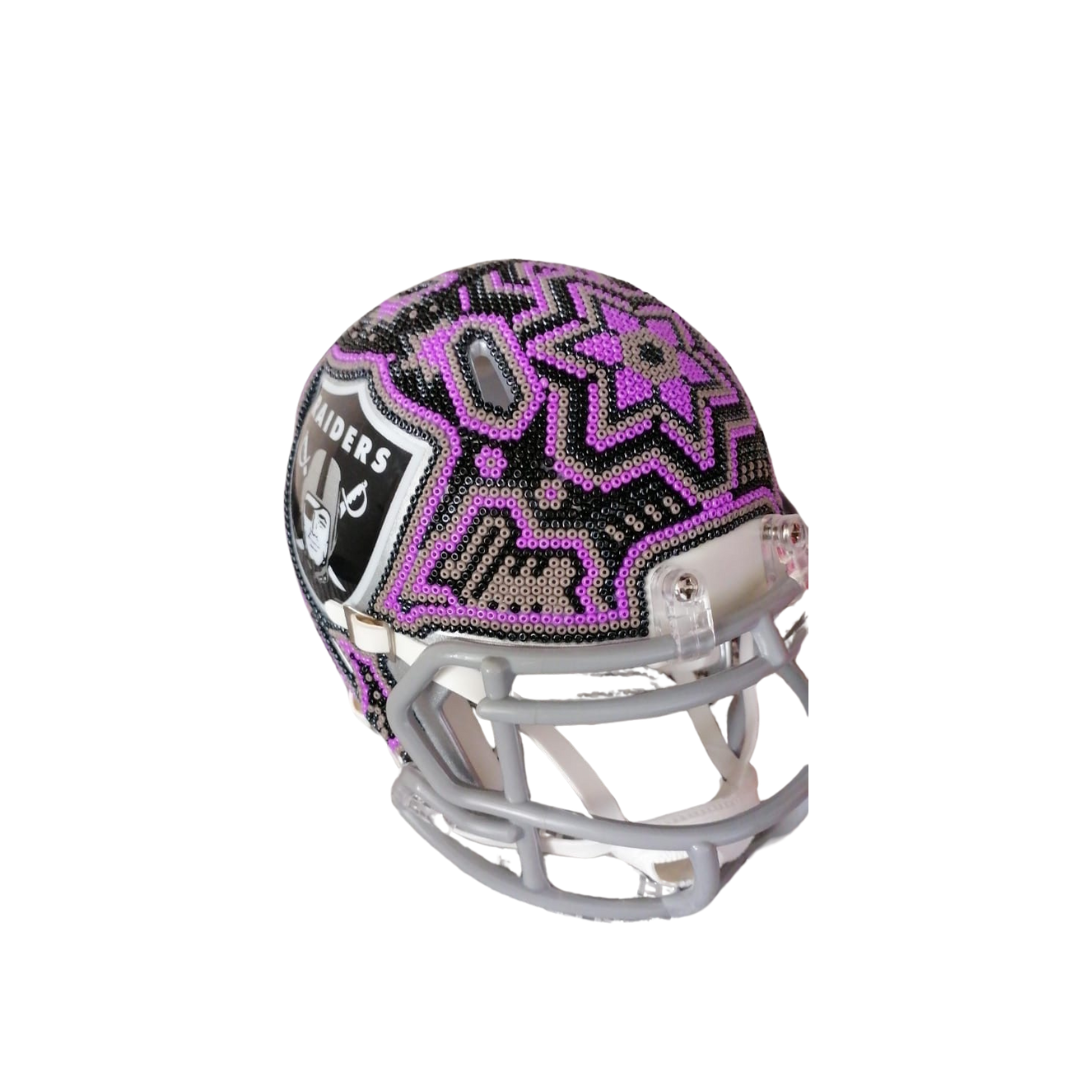 Las Vegas Raiders NFL mini helmet