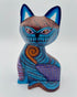 Blue cat alebrije