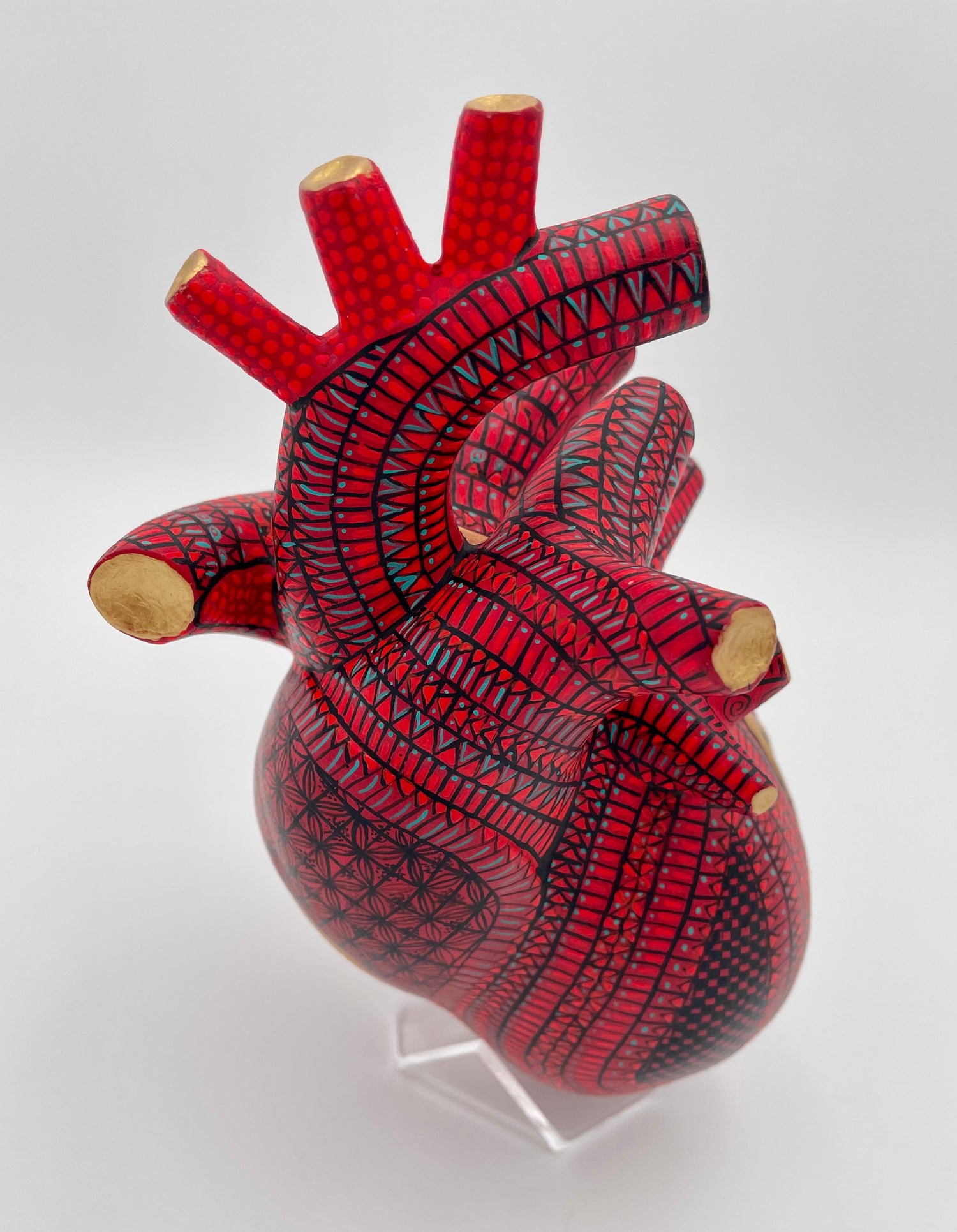 heart alebrije