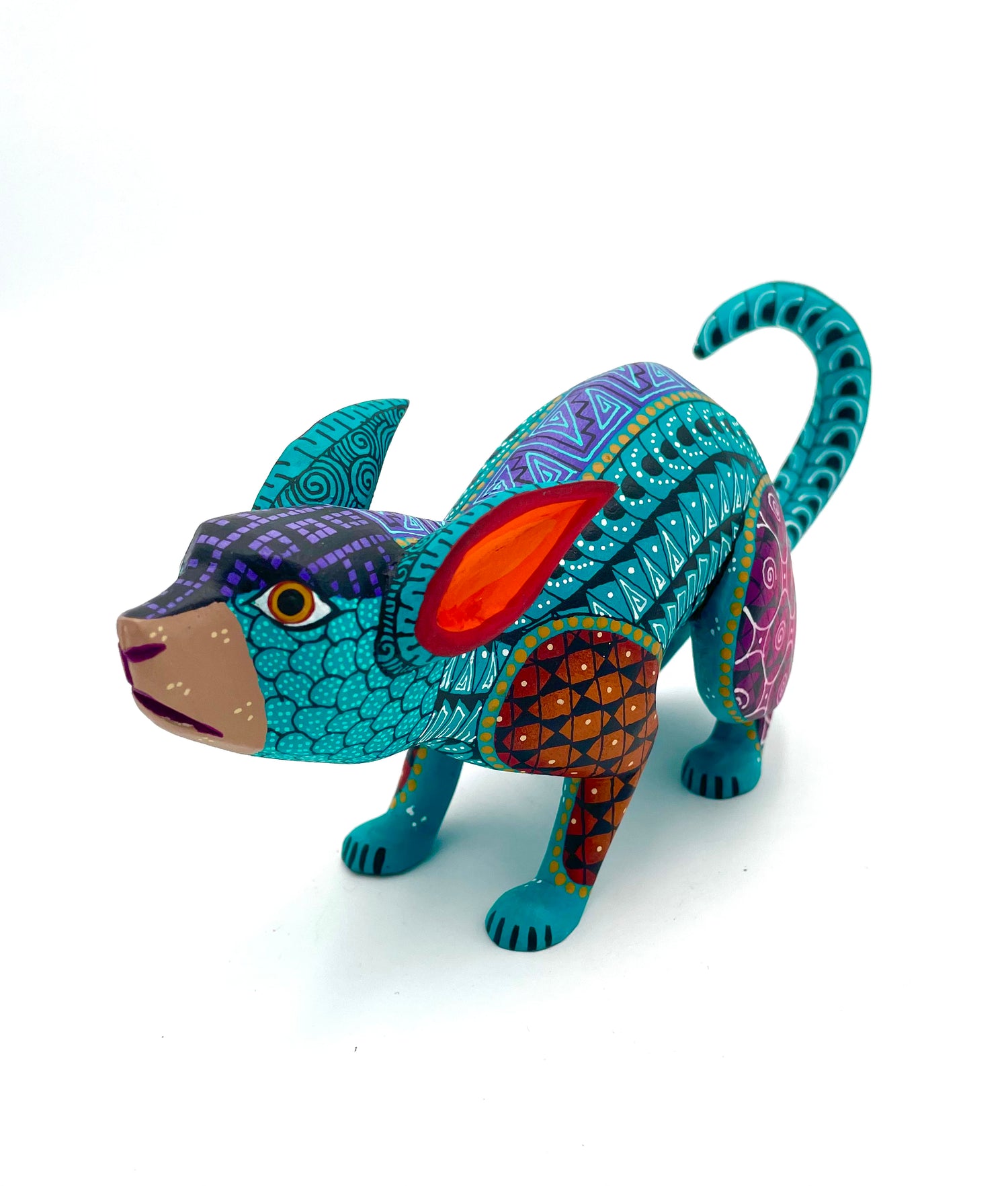 Fox-badger alebrije