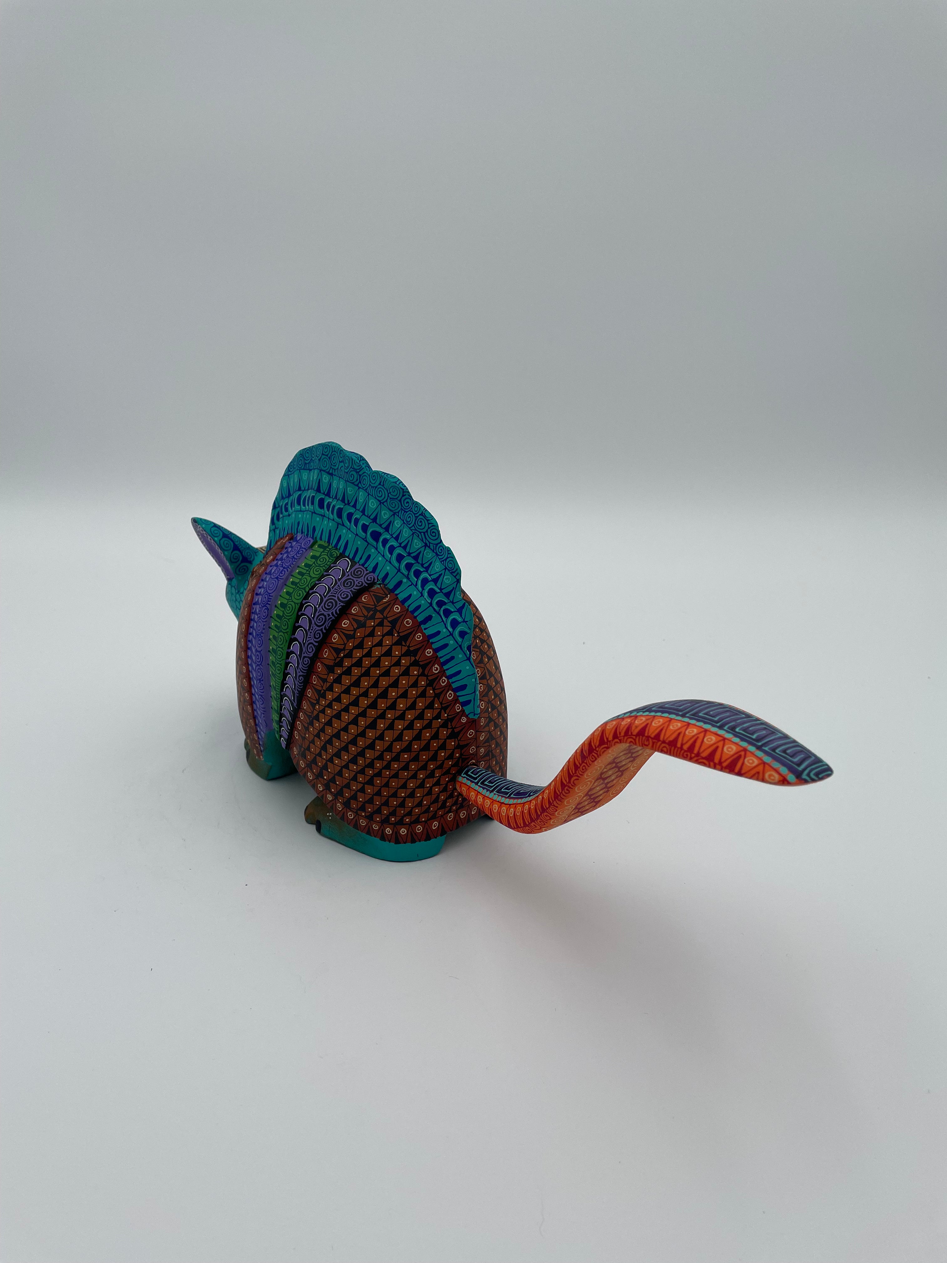 Fox-armadillo-chamaleon alebrije