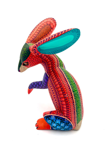 Rabbit-fox alebrije