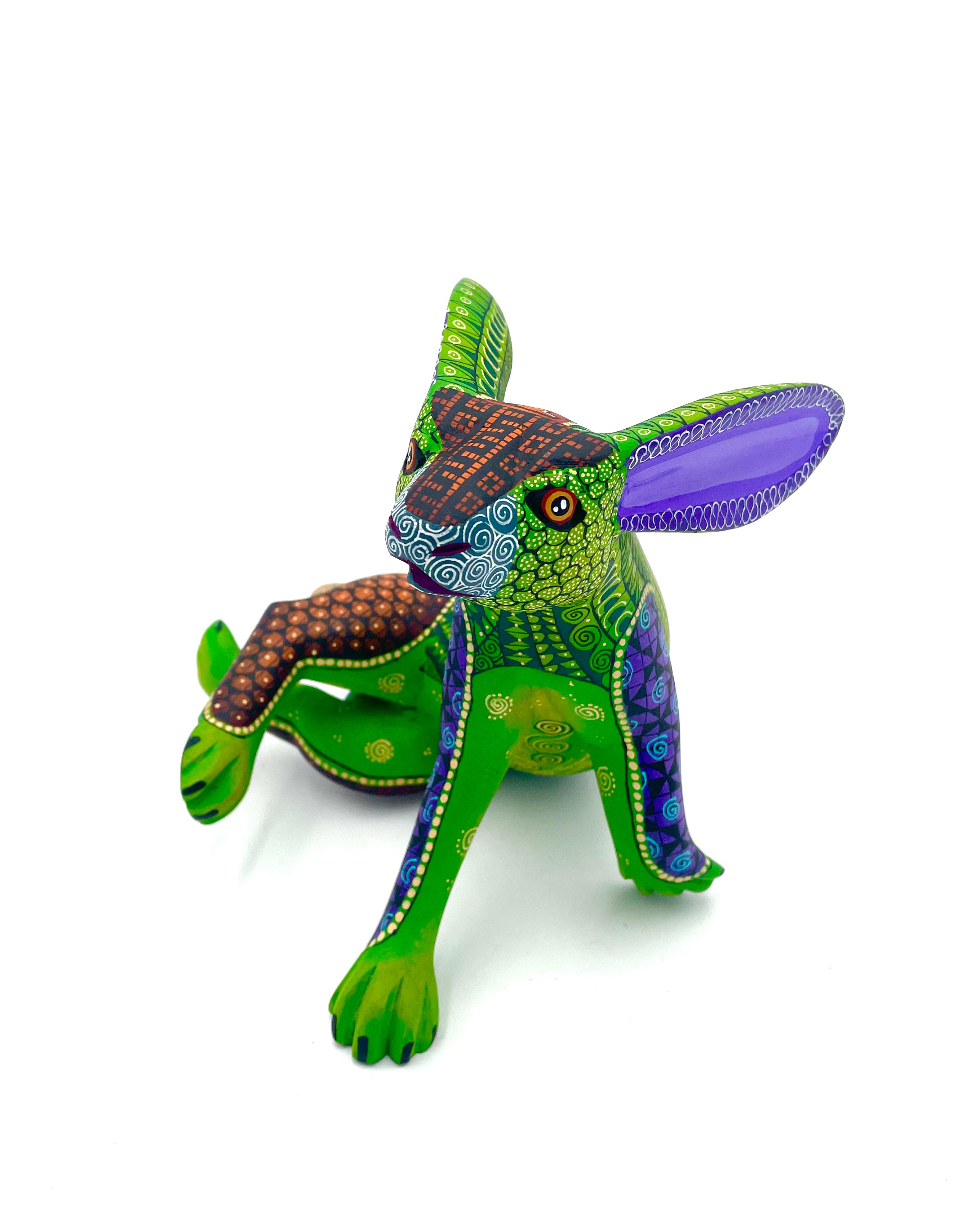 Rabbit-fox alebrije