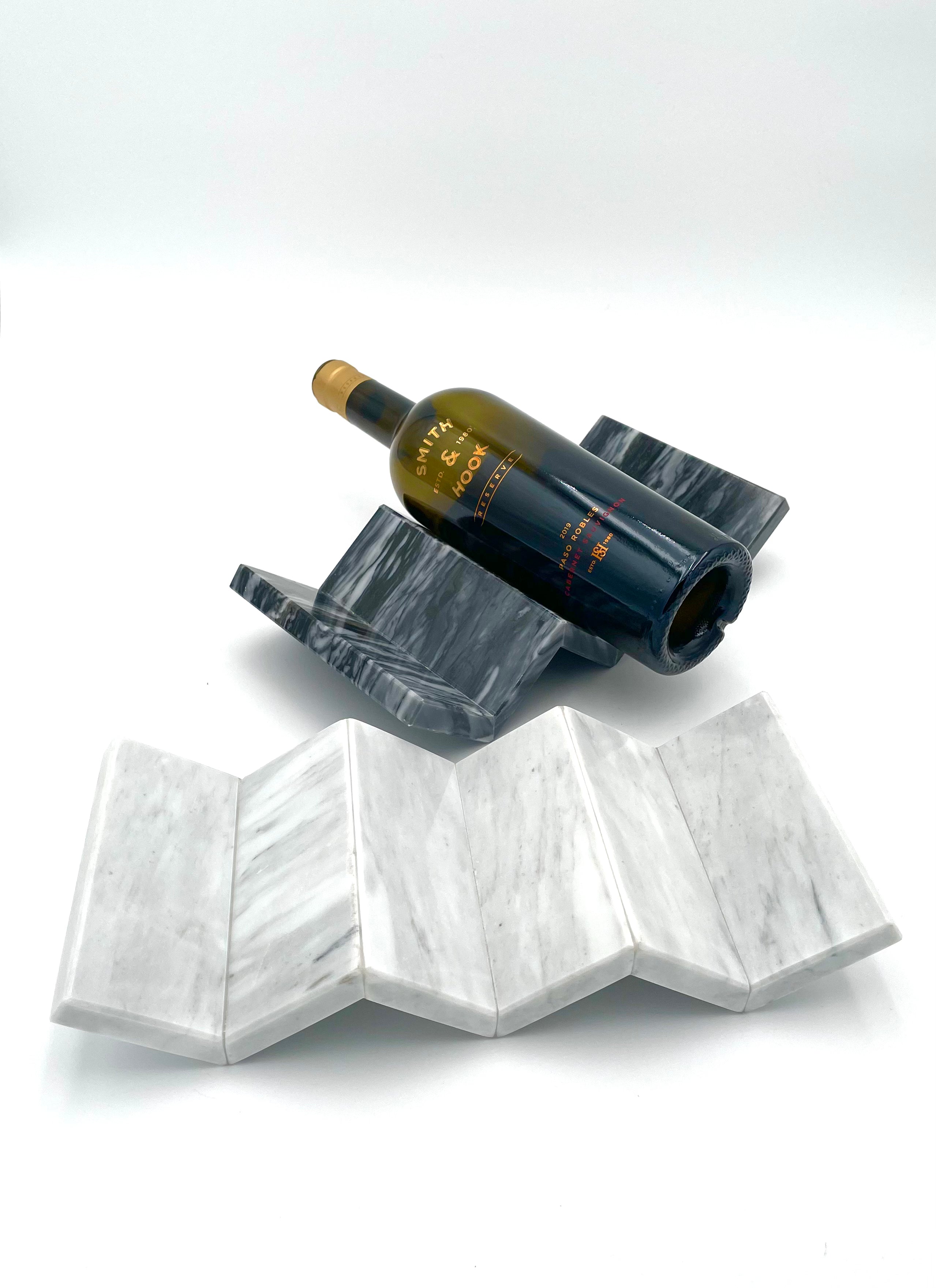 marble bottle holder