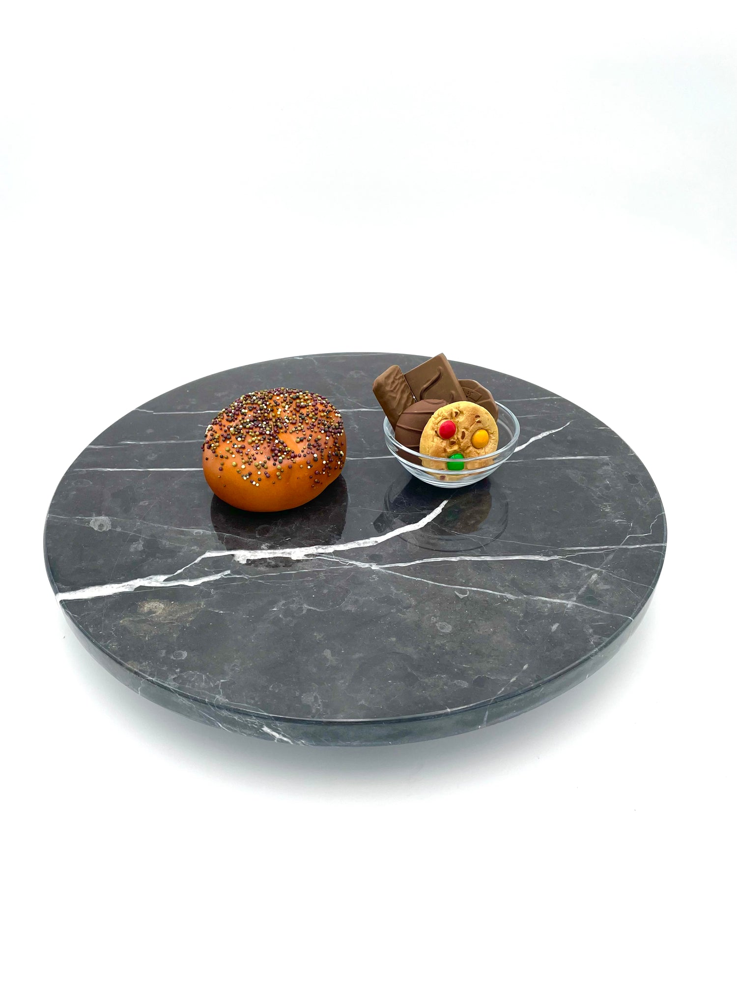 marble lazy Susan board