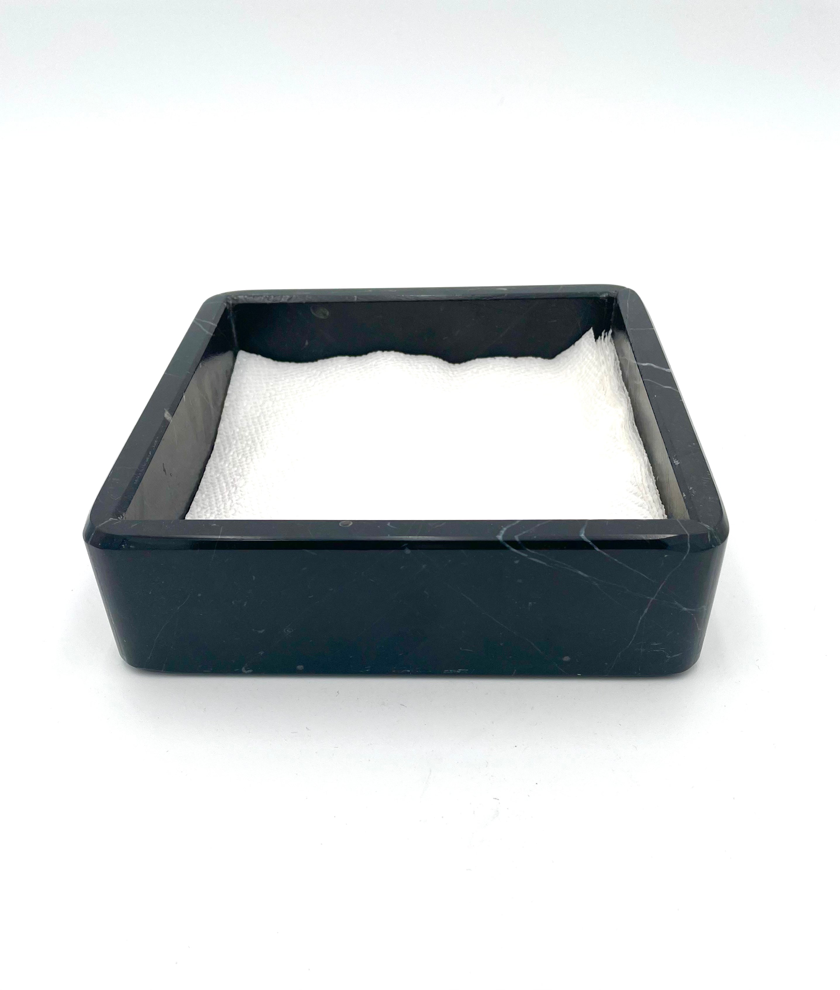 marble napkin holder