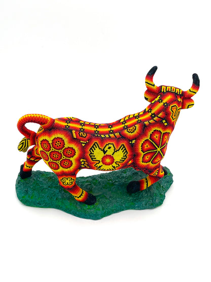 Huichol art bull