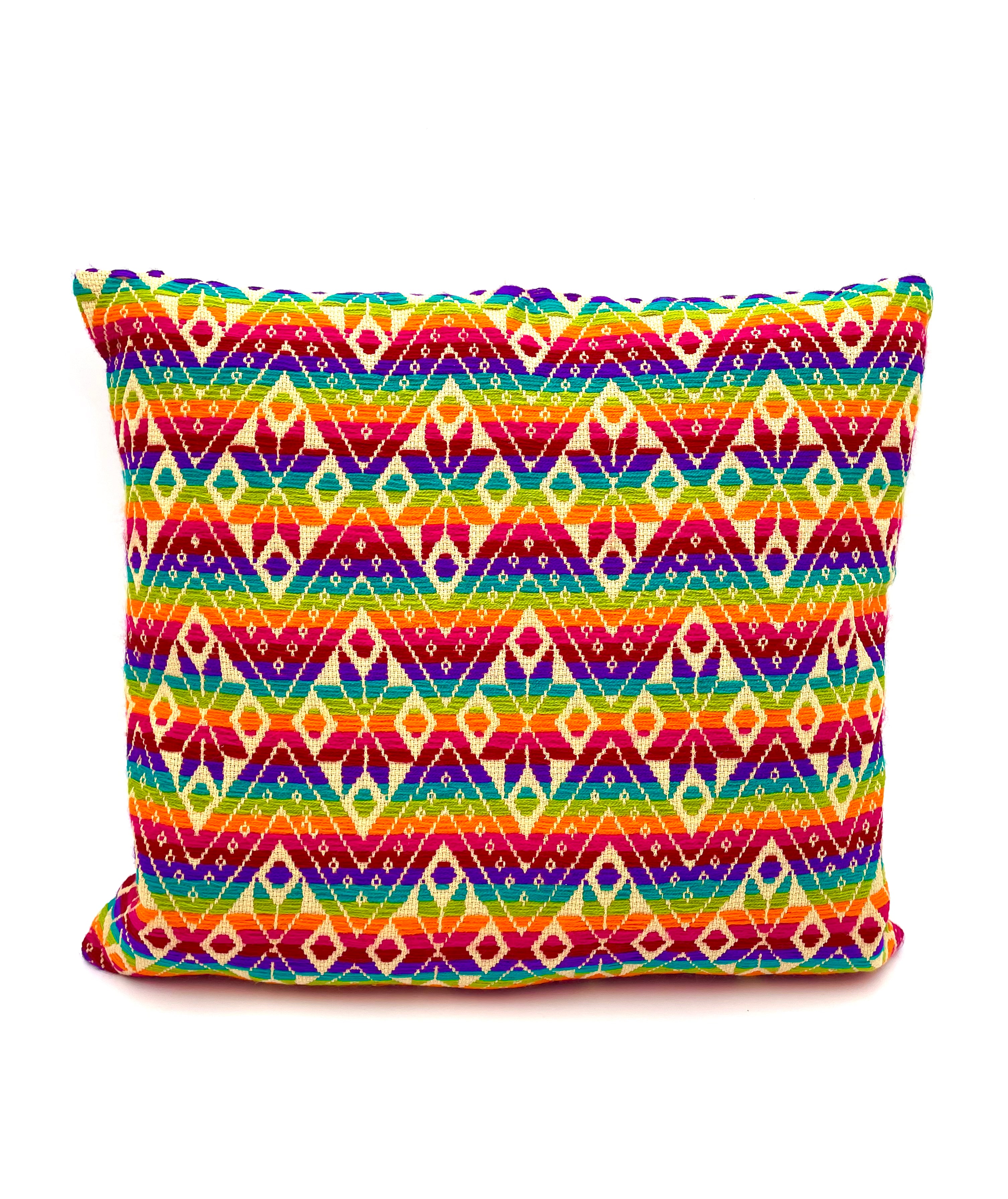 Embroidered cushions