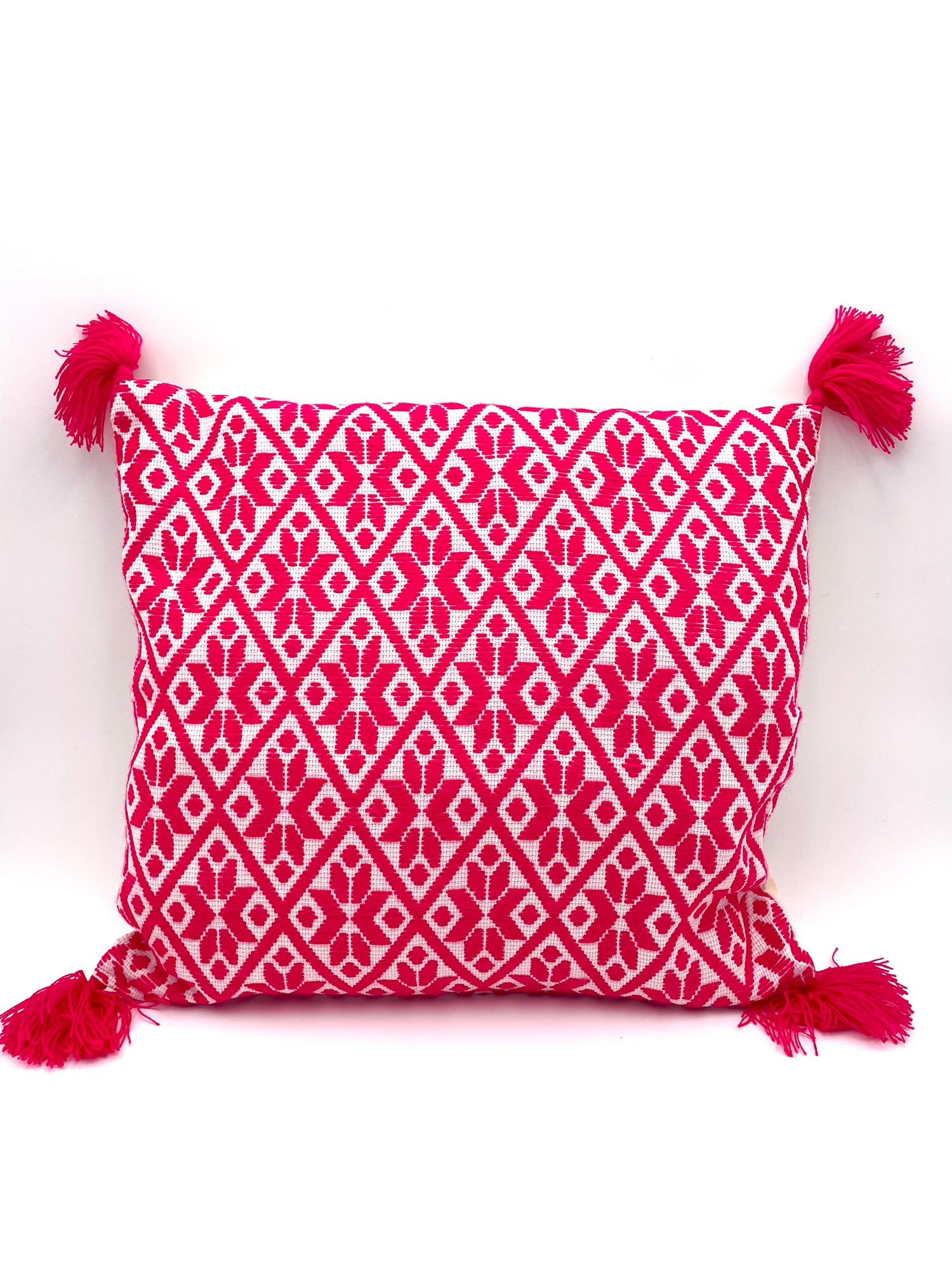 Embroidered cushions