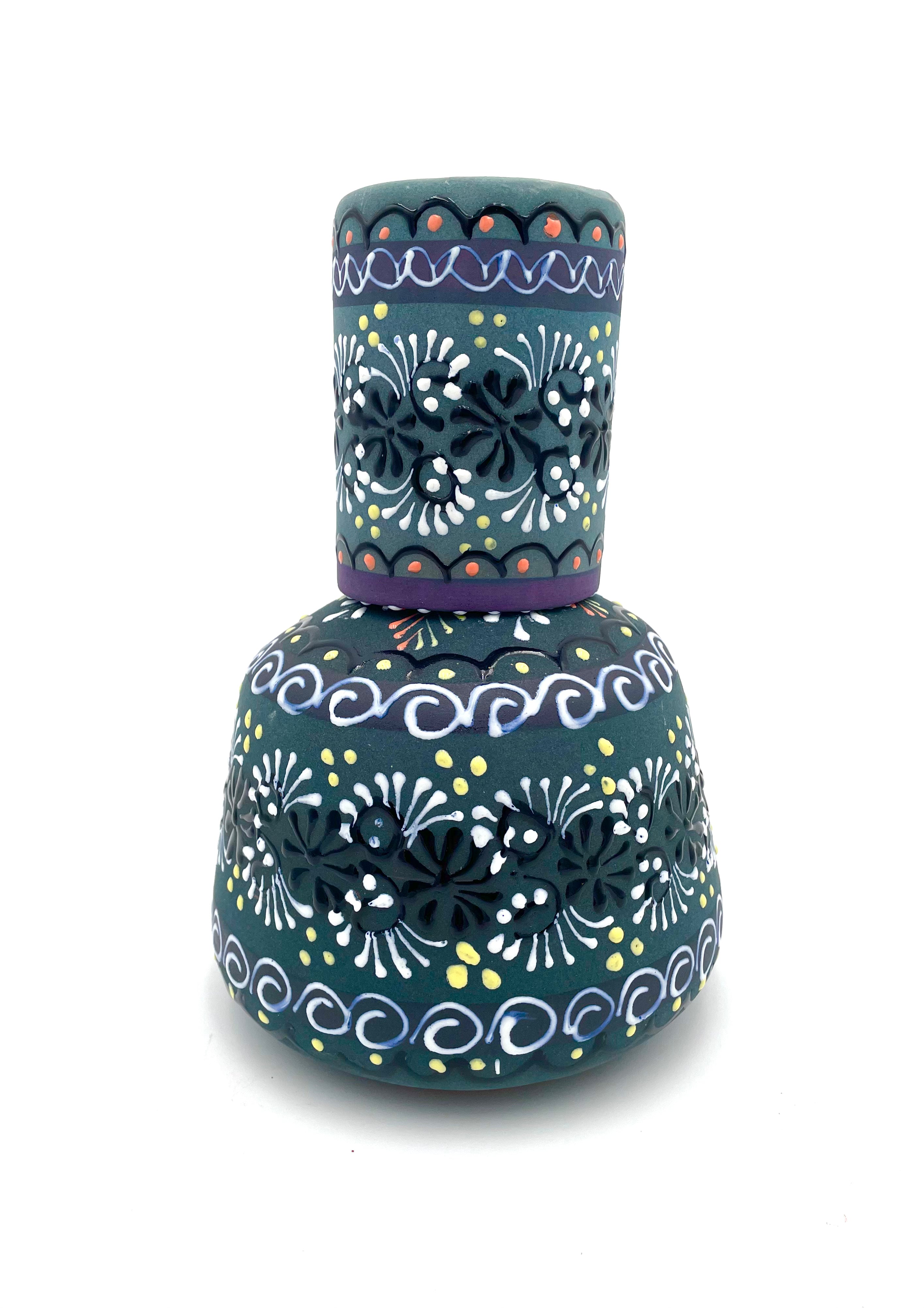 ceramic decanter