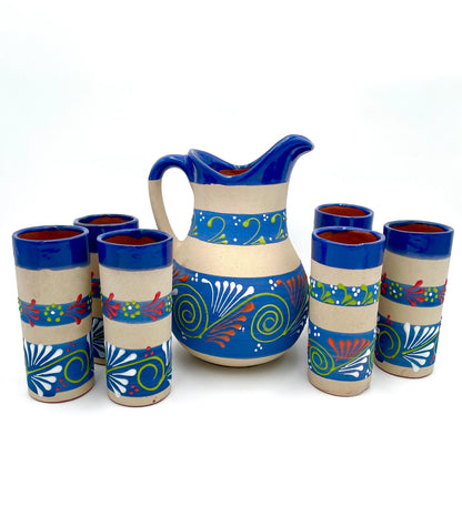 ceramic jug with cups