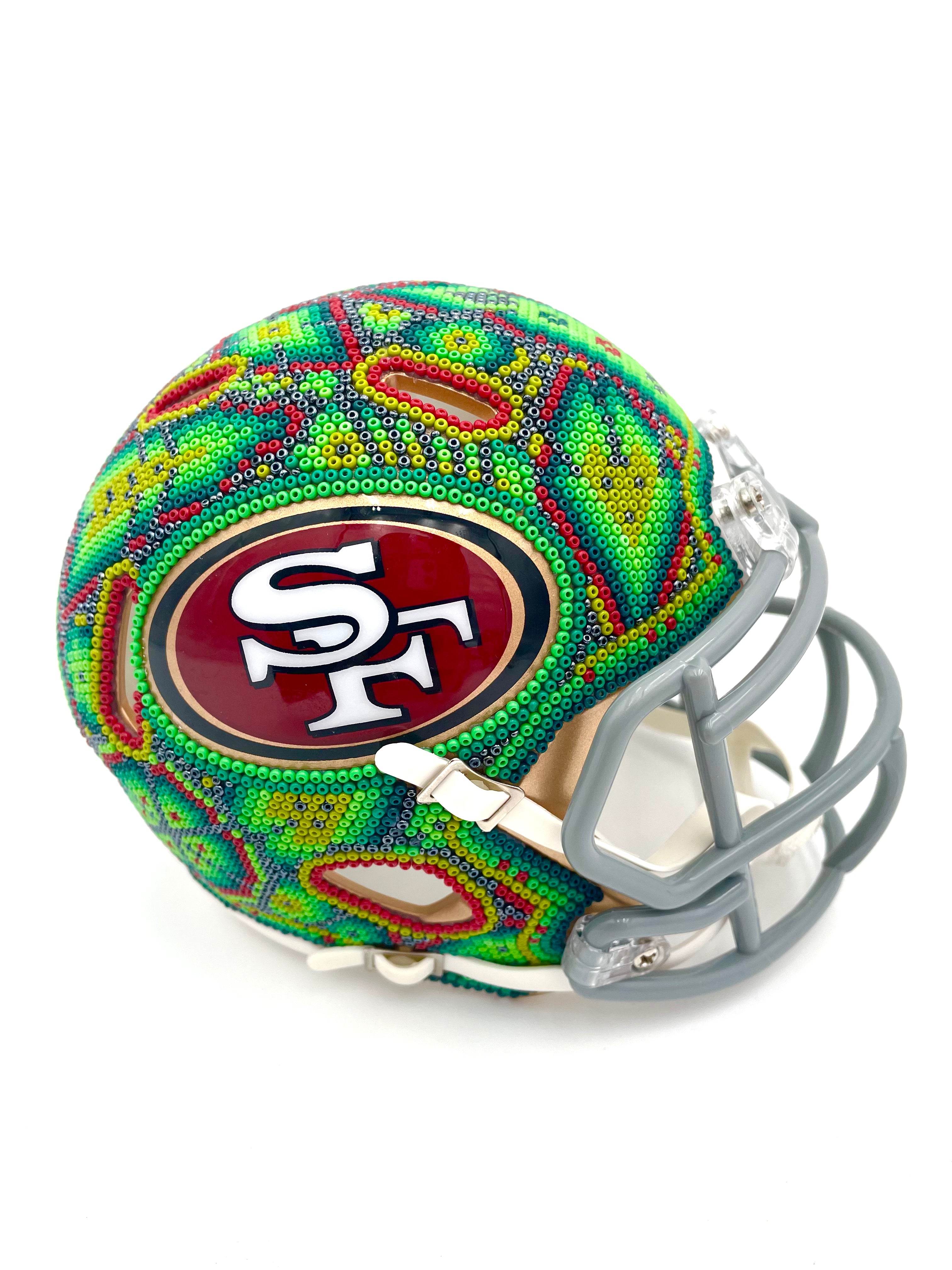 San Francisco 49ers mini helmet