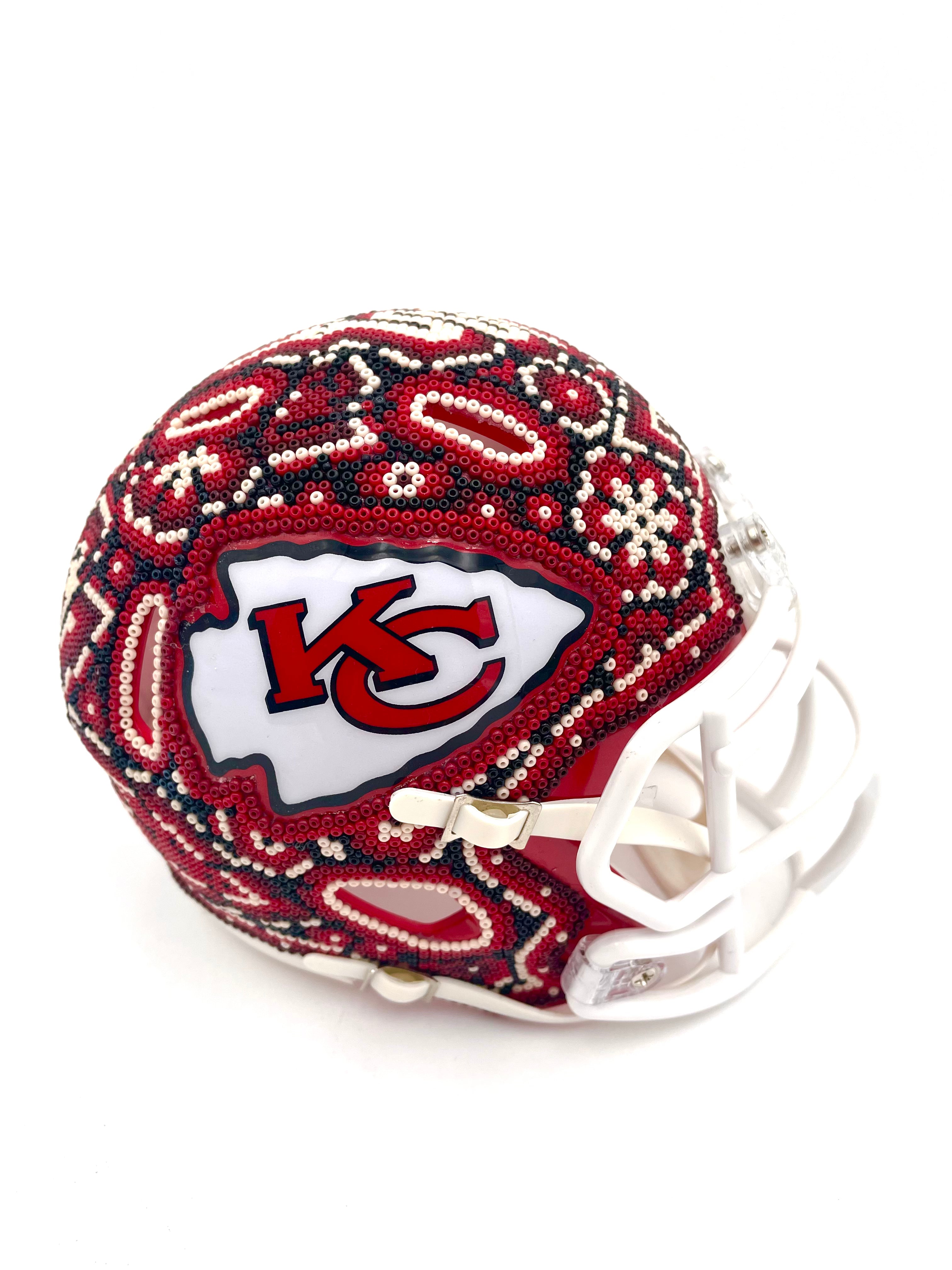 Kansas City Chiefs mini helmet