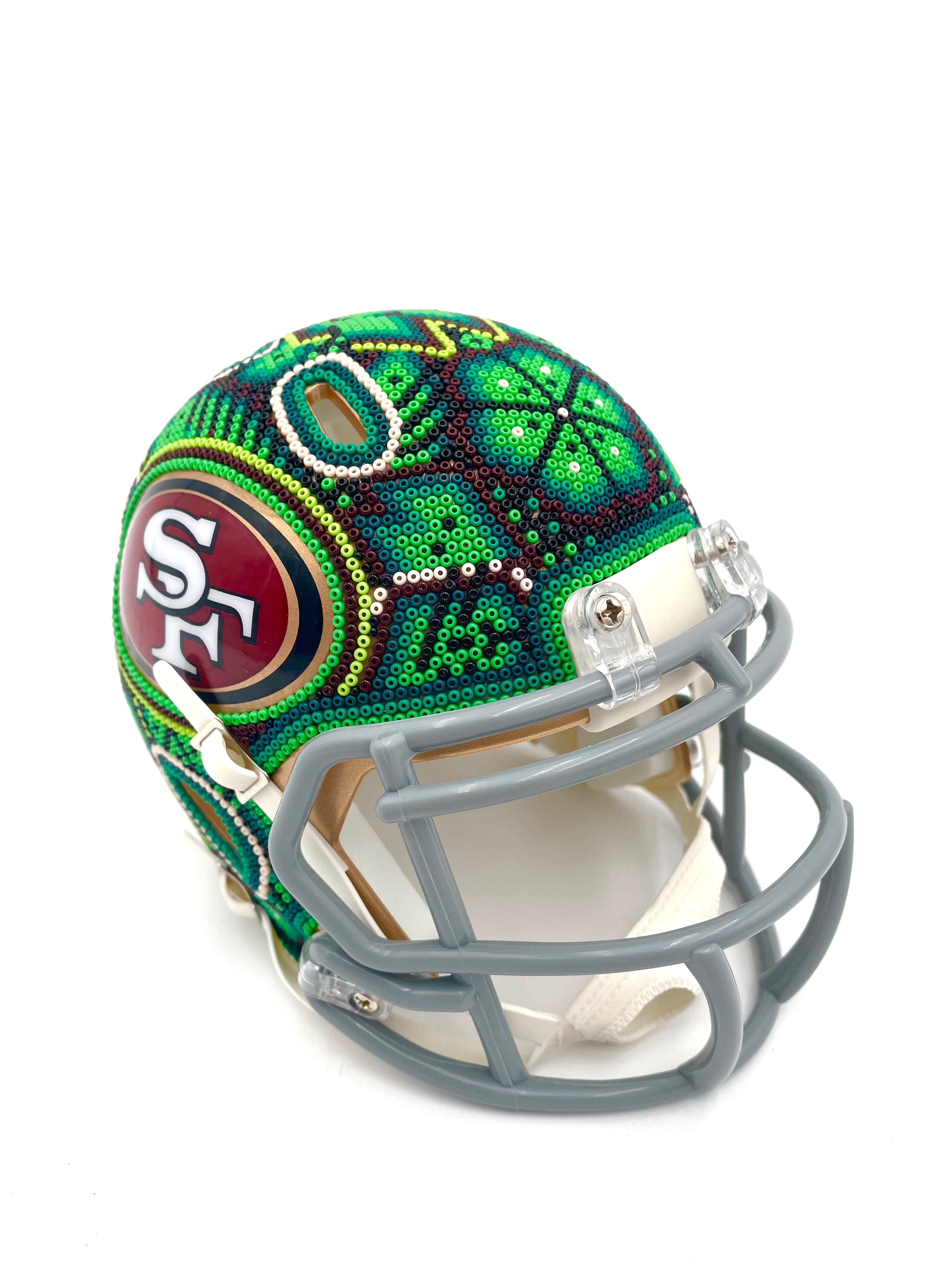 San Francisco 49ers mini helmet