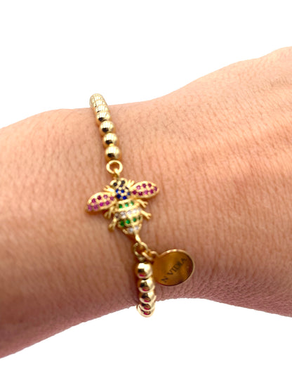 Handmade gold plated bracelet variant 9