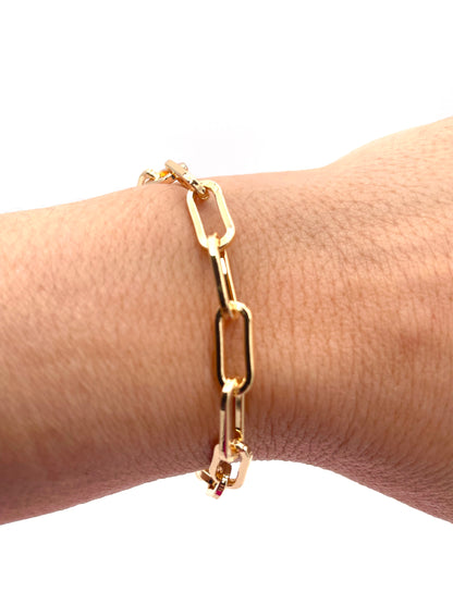 Handmade gold plated bracelet variant 10