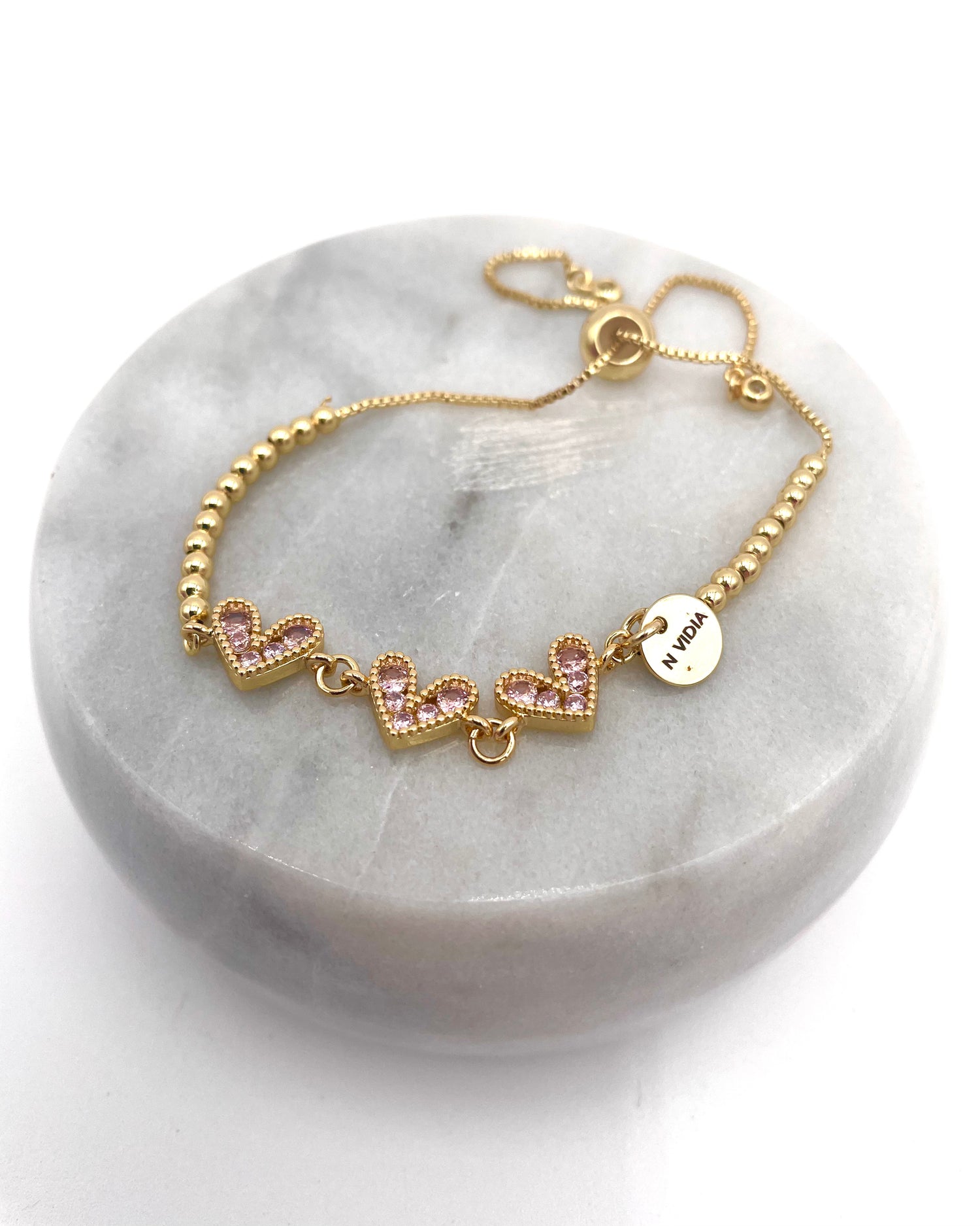 Handmade gold plated bracelet variant 18