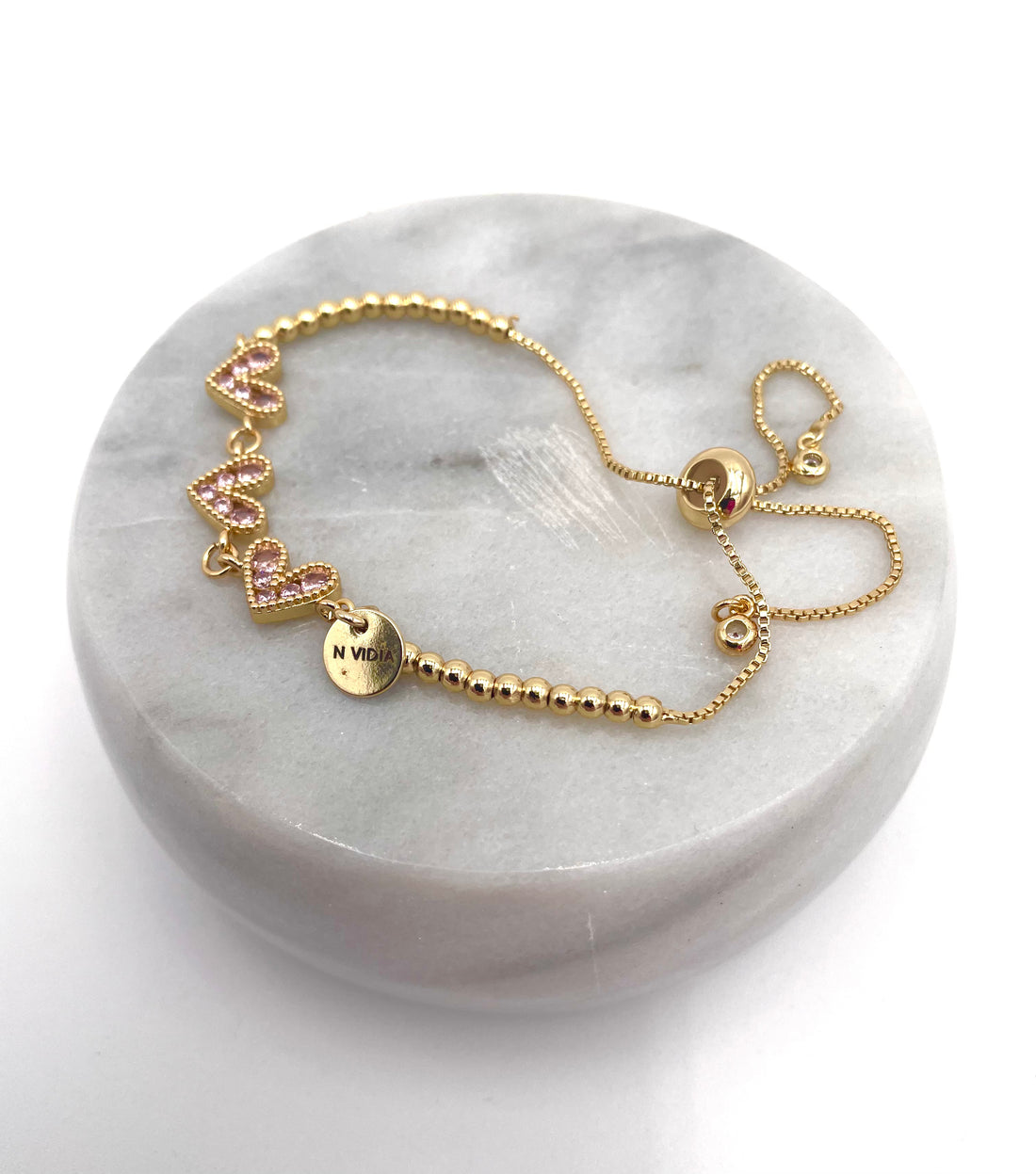 Handmade gold plated bracelet variant 18