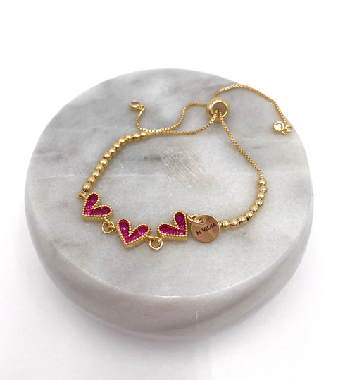 Handmade gold plated bracelet variant 27