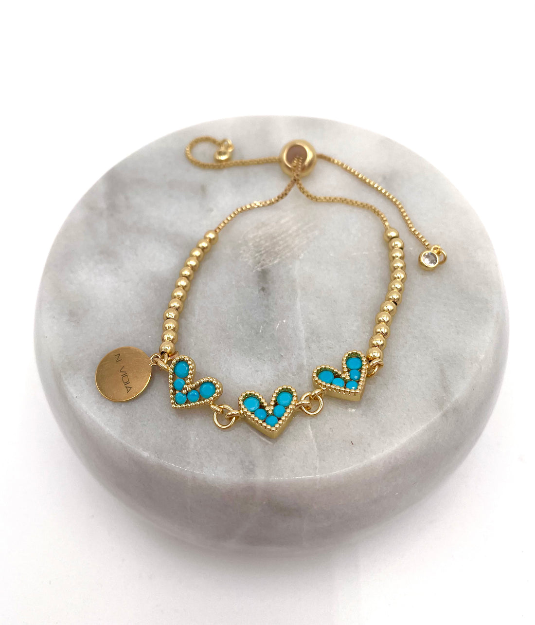 Handmade gold plated bracelet variant 29