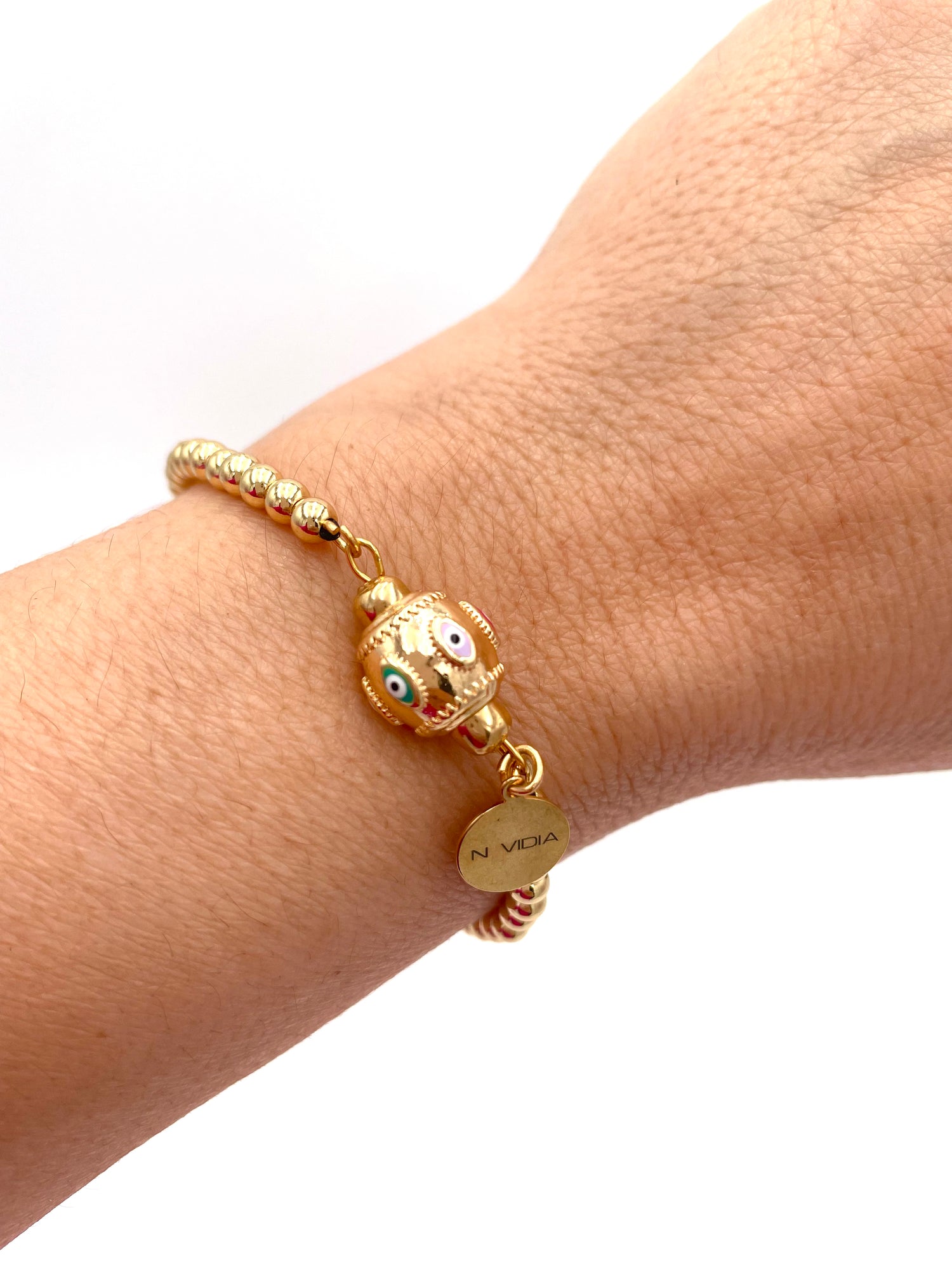 Handmade gold plated bracelet variant 32