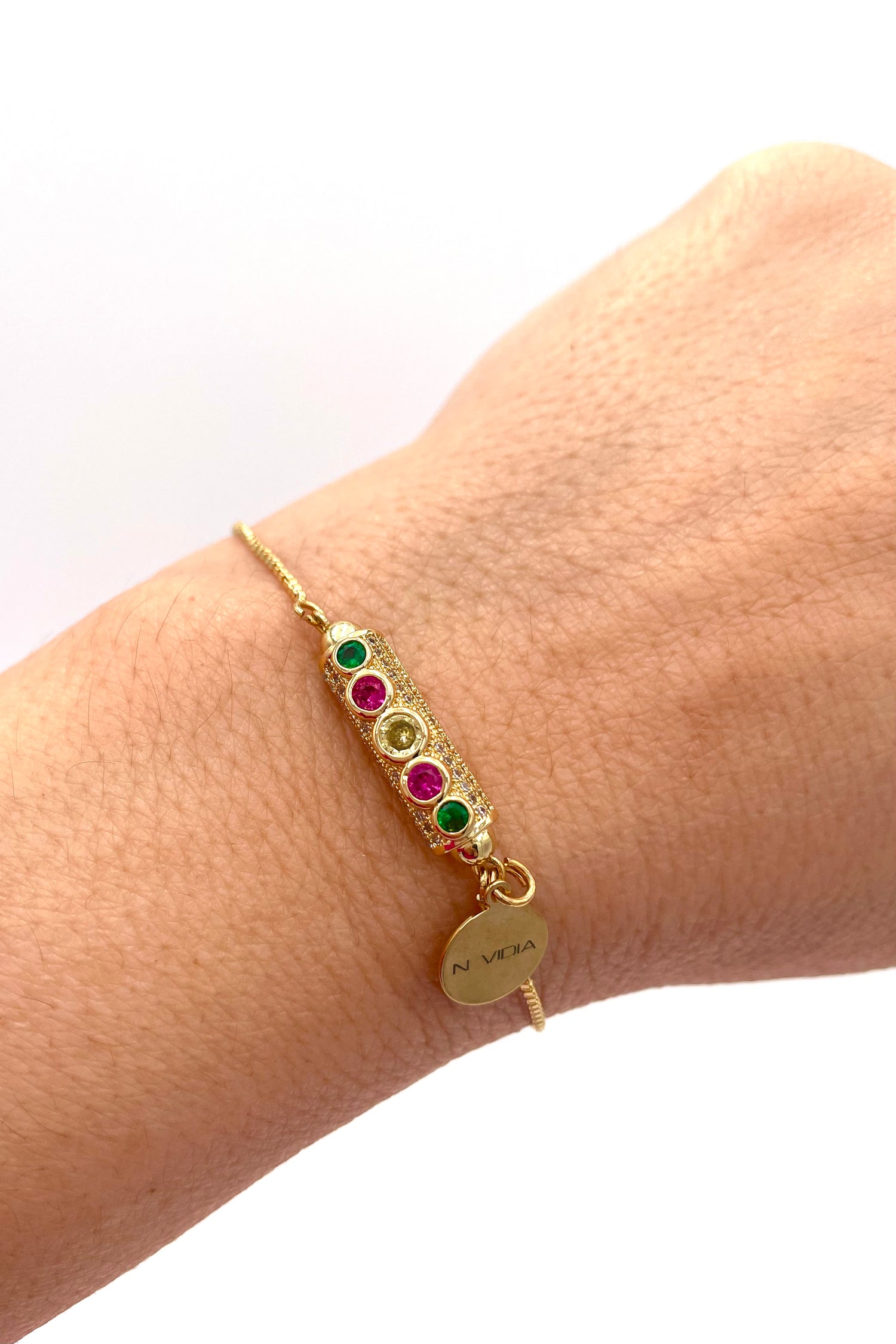 Handmade gold plated bracelet variant 34