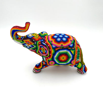 Huichol art elephant