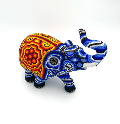 Huichol art elephant