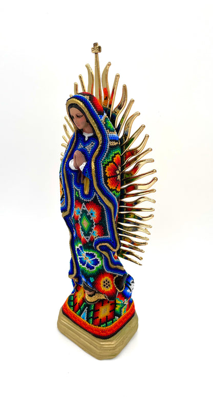 Huichol art Virgin Mary