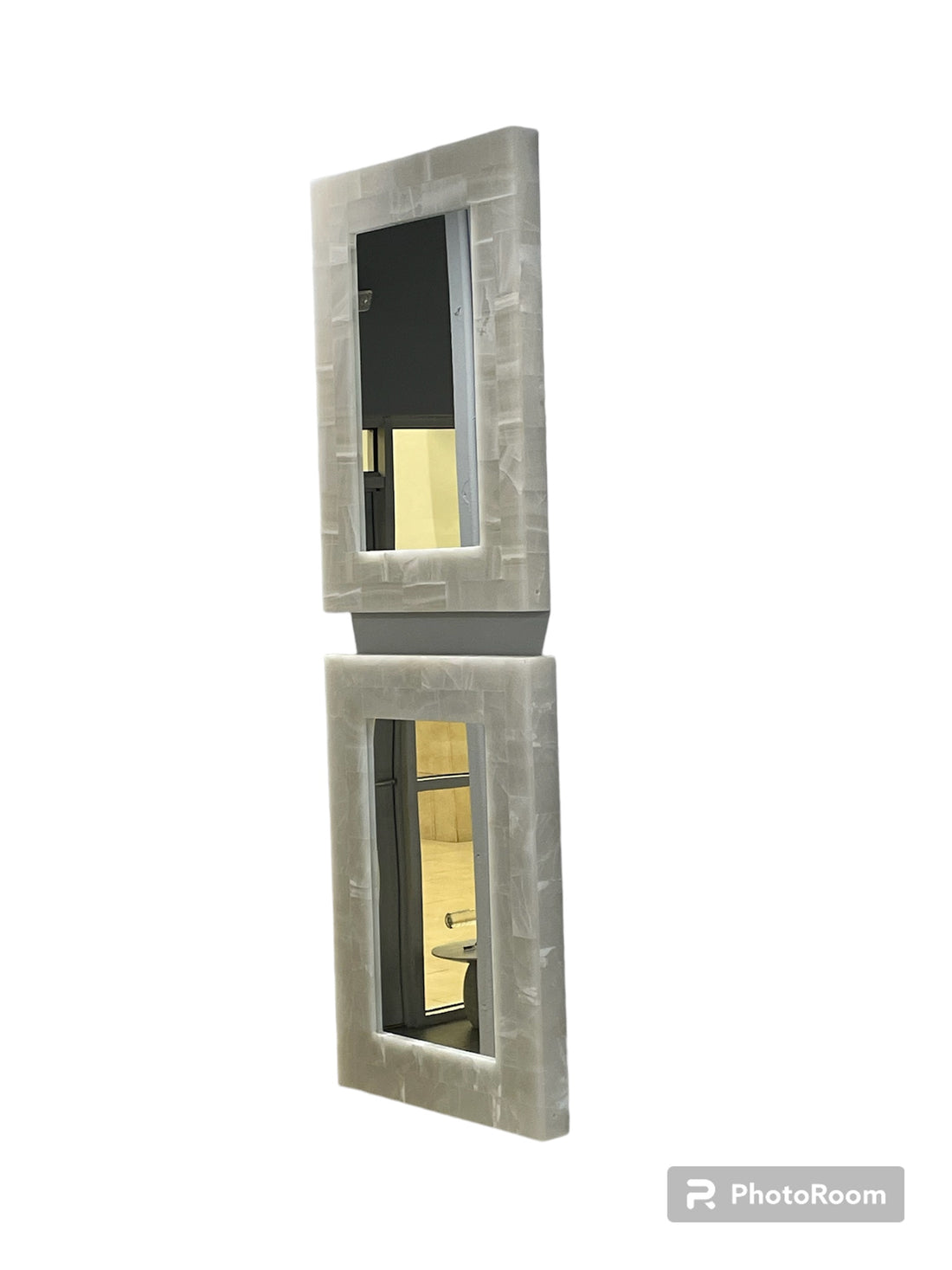 onyx frame mirror