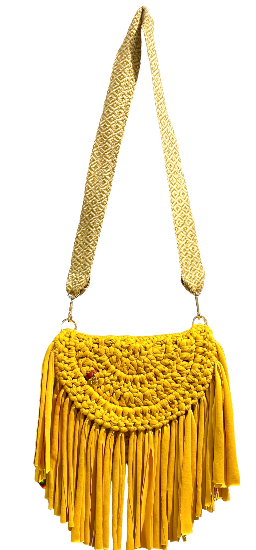 Charm hand bag (YELLOW)