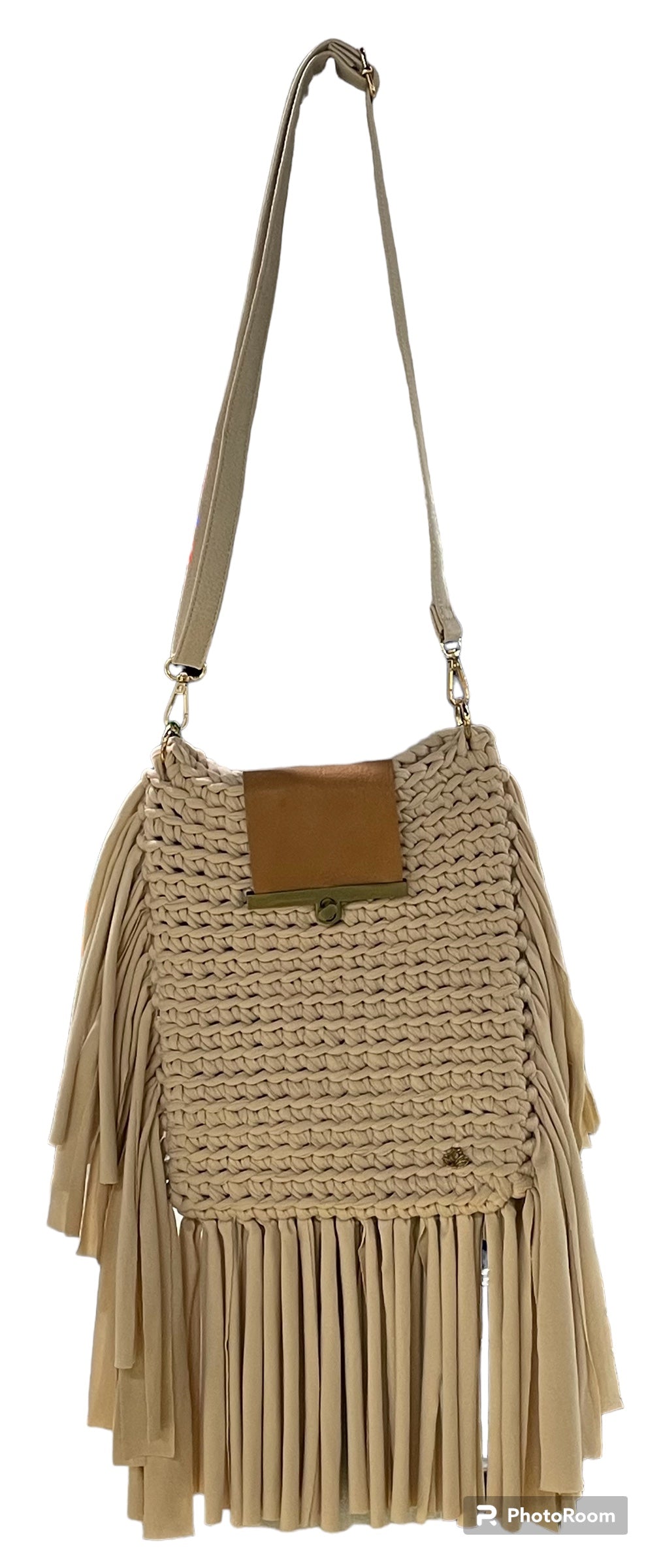 Hippie hand bag (BEIGE)